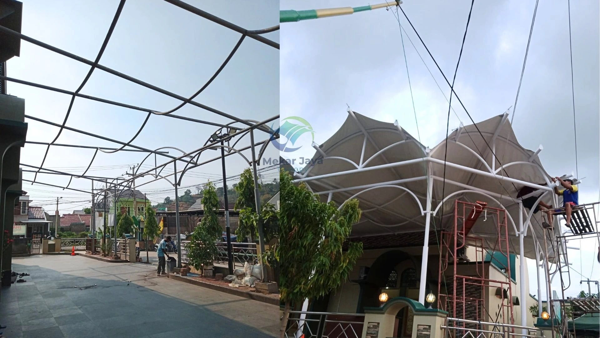 Kanopi Mesjid Cilegon Banten