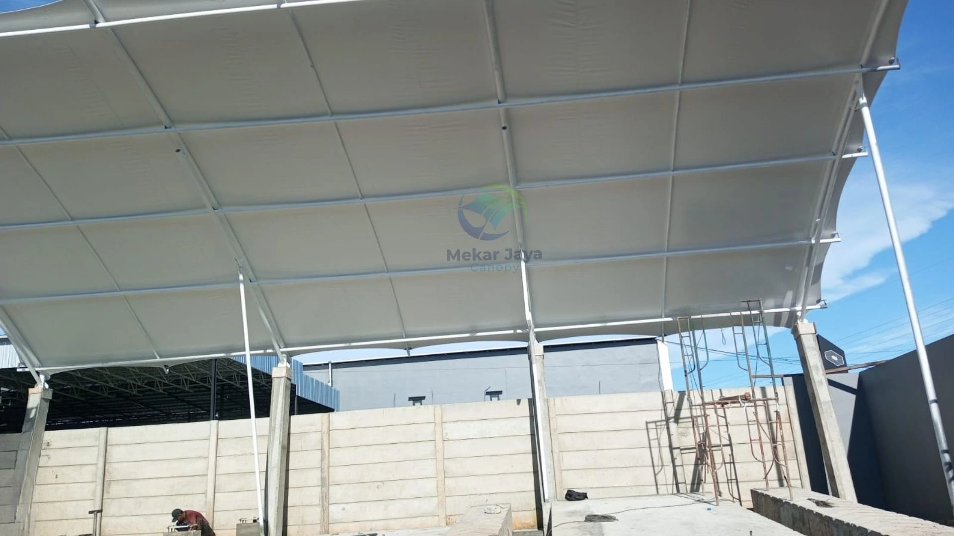 Kanopi membran steam mobil bengkulu