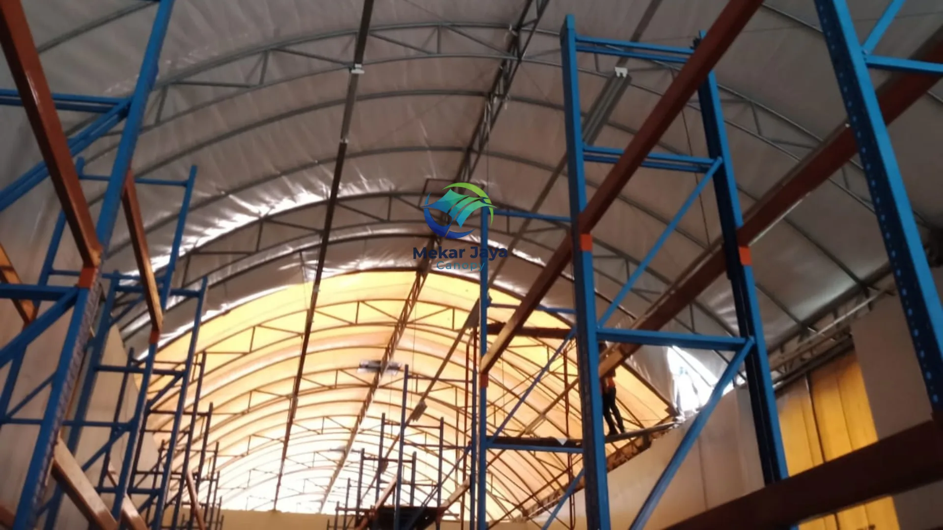 Atap Membran Pabrik Karawang